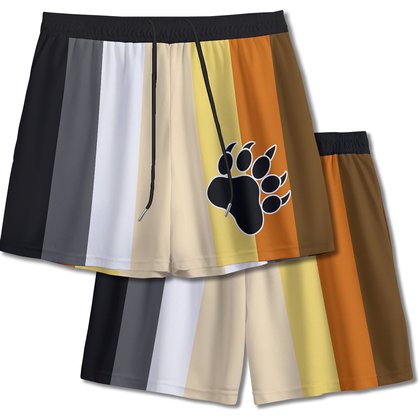 Bears Flag Mesh Shorts