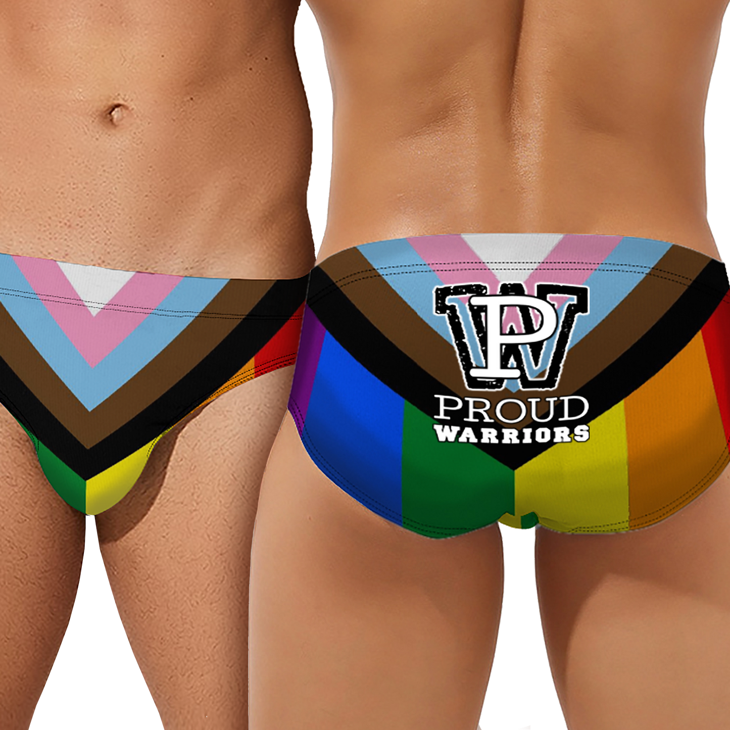 Progress Pride Bathing Trunks
