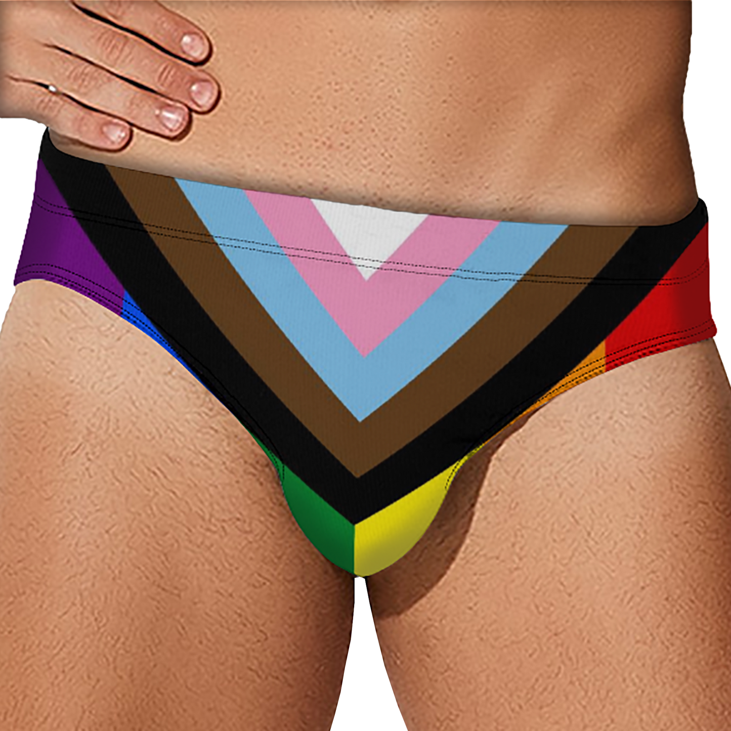 Progress Pride Bathing Trunks