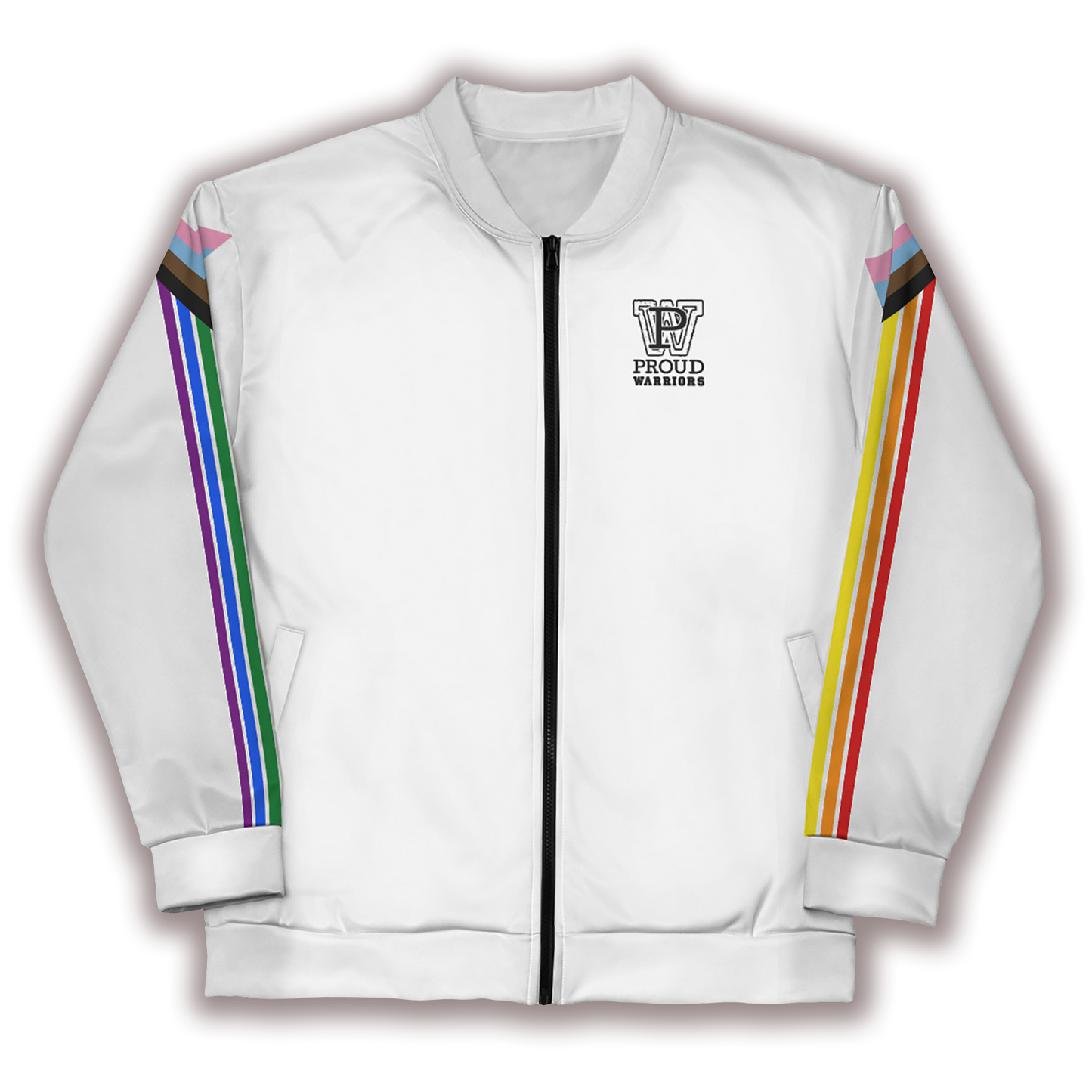 Progress Prididas White Bomber Jacket
