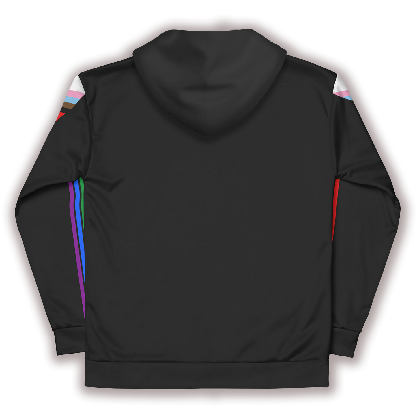 Progress Prididas Black Zip Up Hoodie With Pocket