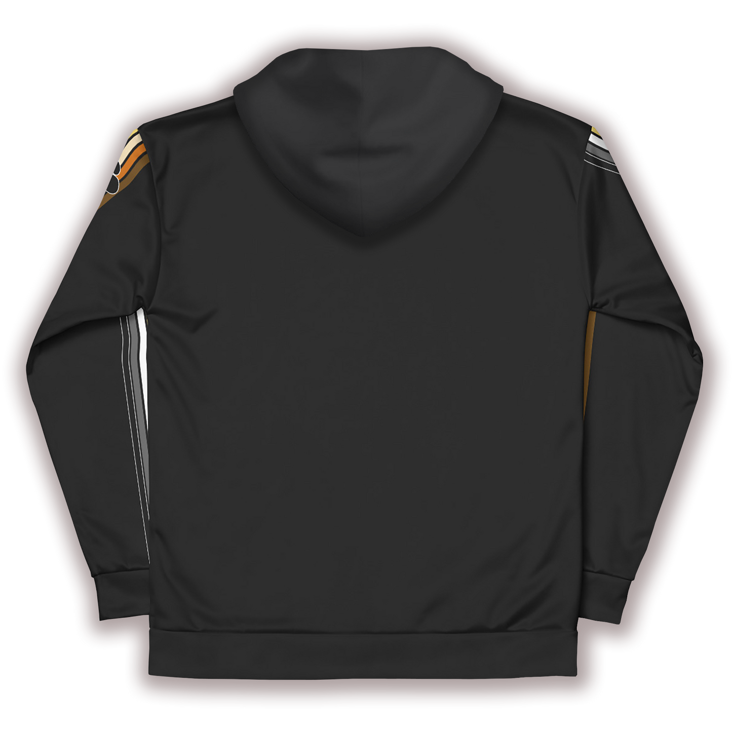 Bears Prididas Black Zip Up Hoodie With Pockets