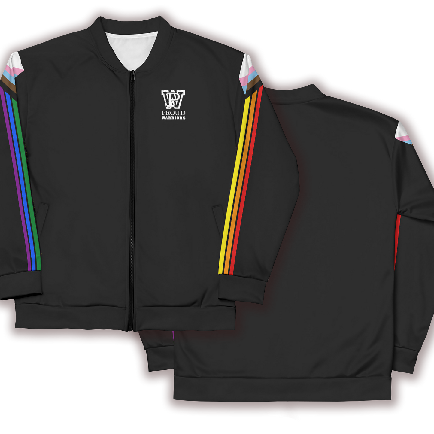 Progress Prididas Black Bomber Jacket
