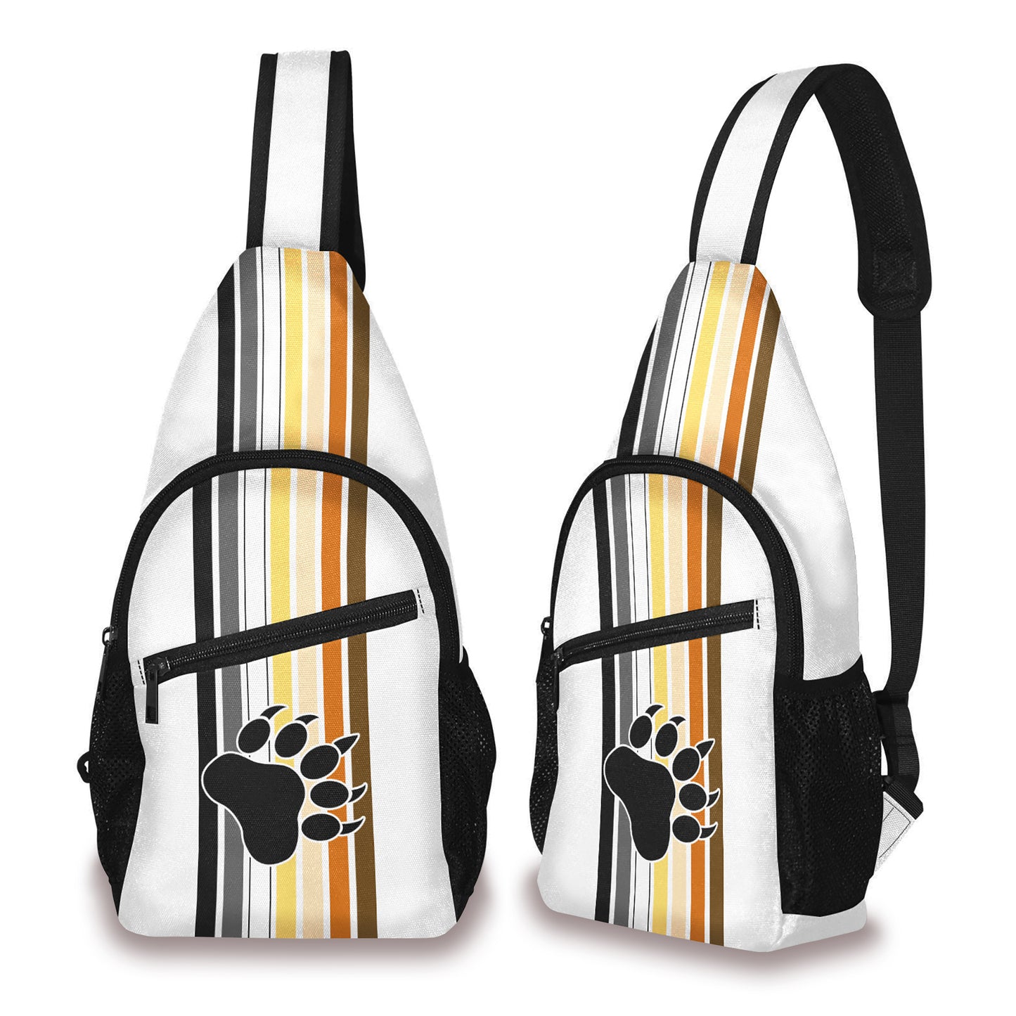 Bears Prididas White Cross-Body Bag