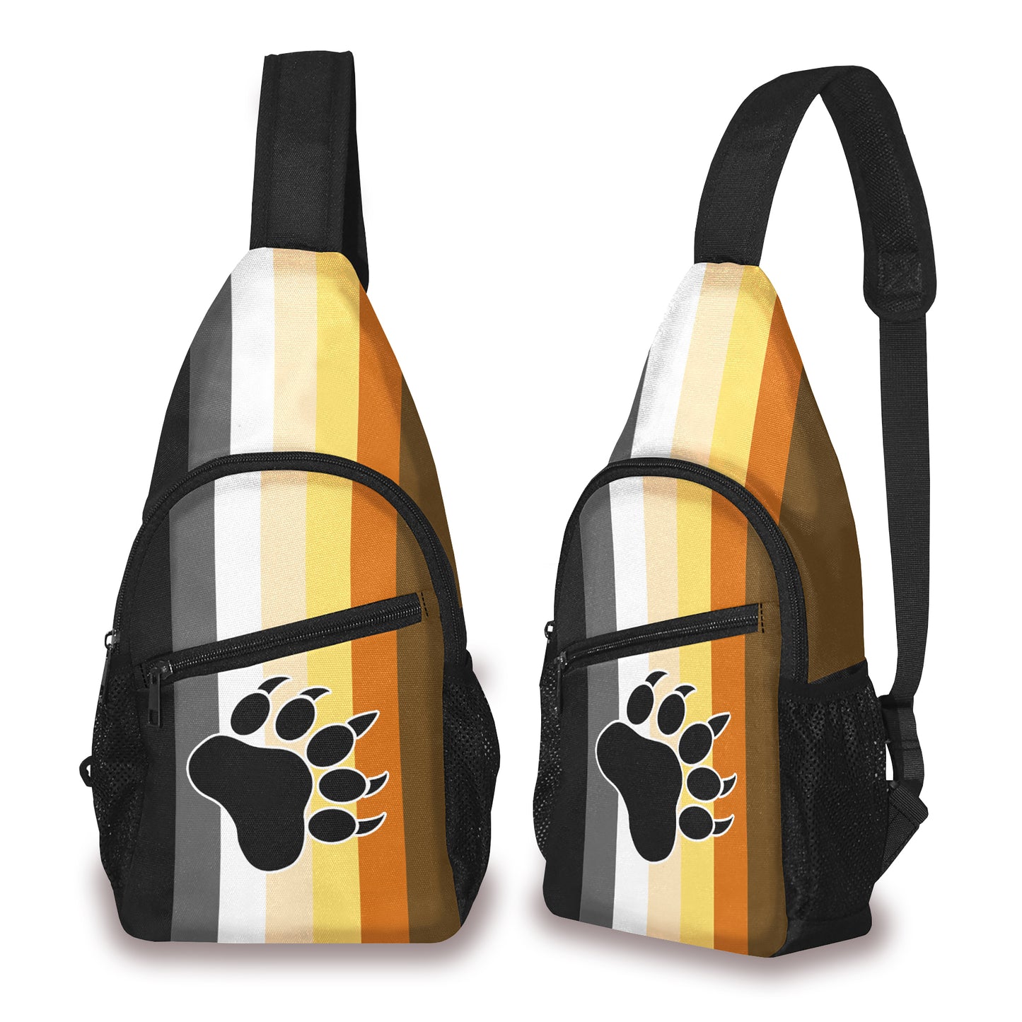 Bears Flag Black Cross-Body Bag