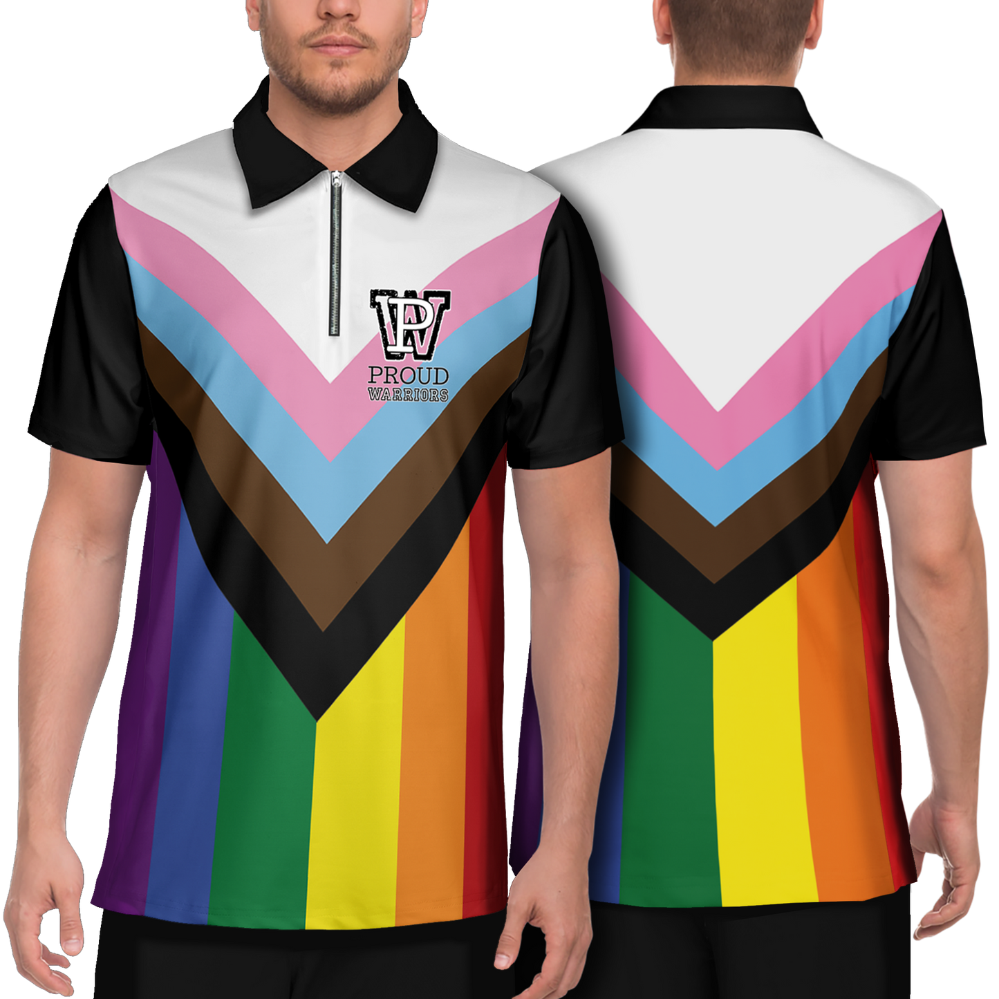 Progress Pride Polo Shirt