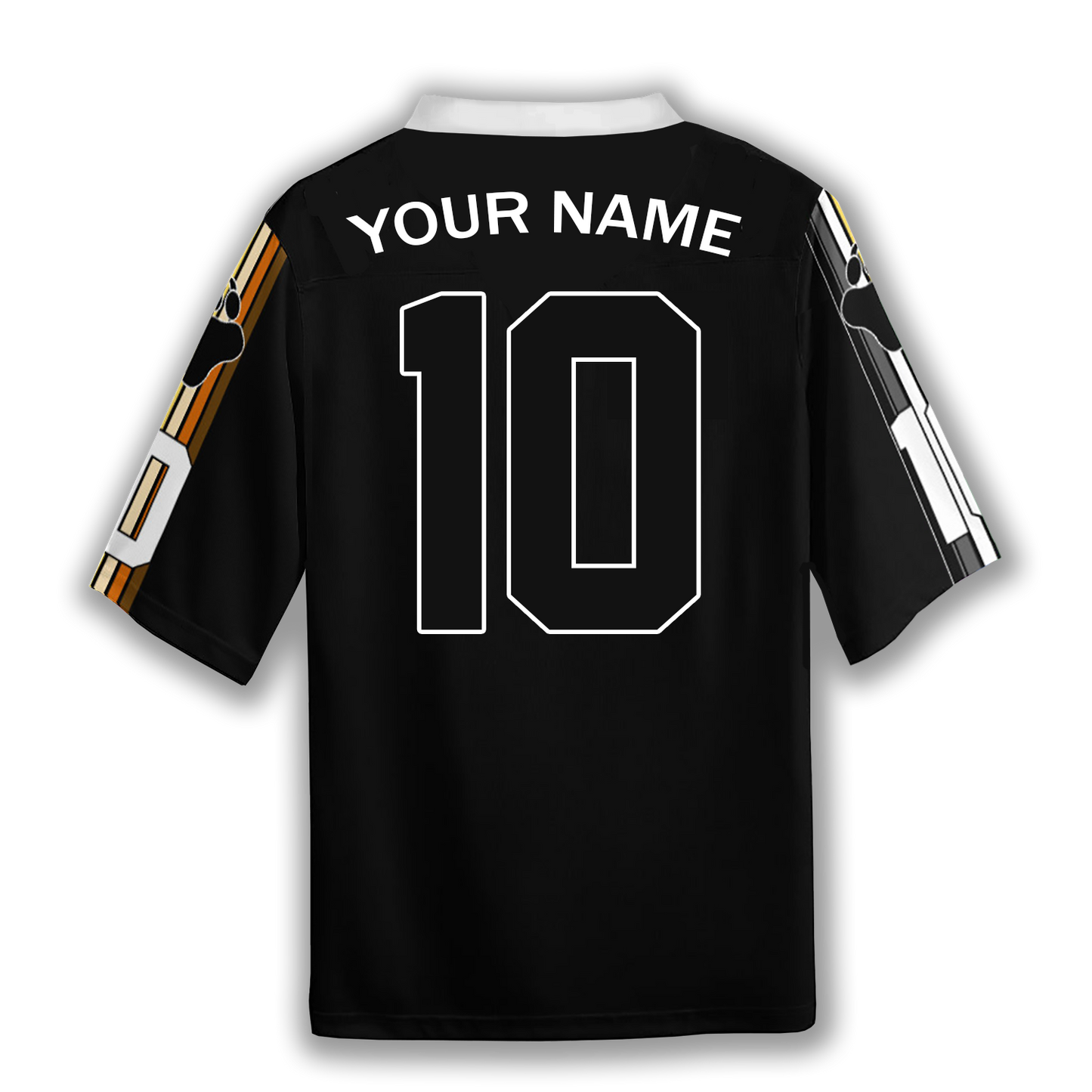 Bears Prididas Personalized Black Soccer Jersey
