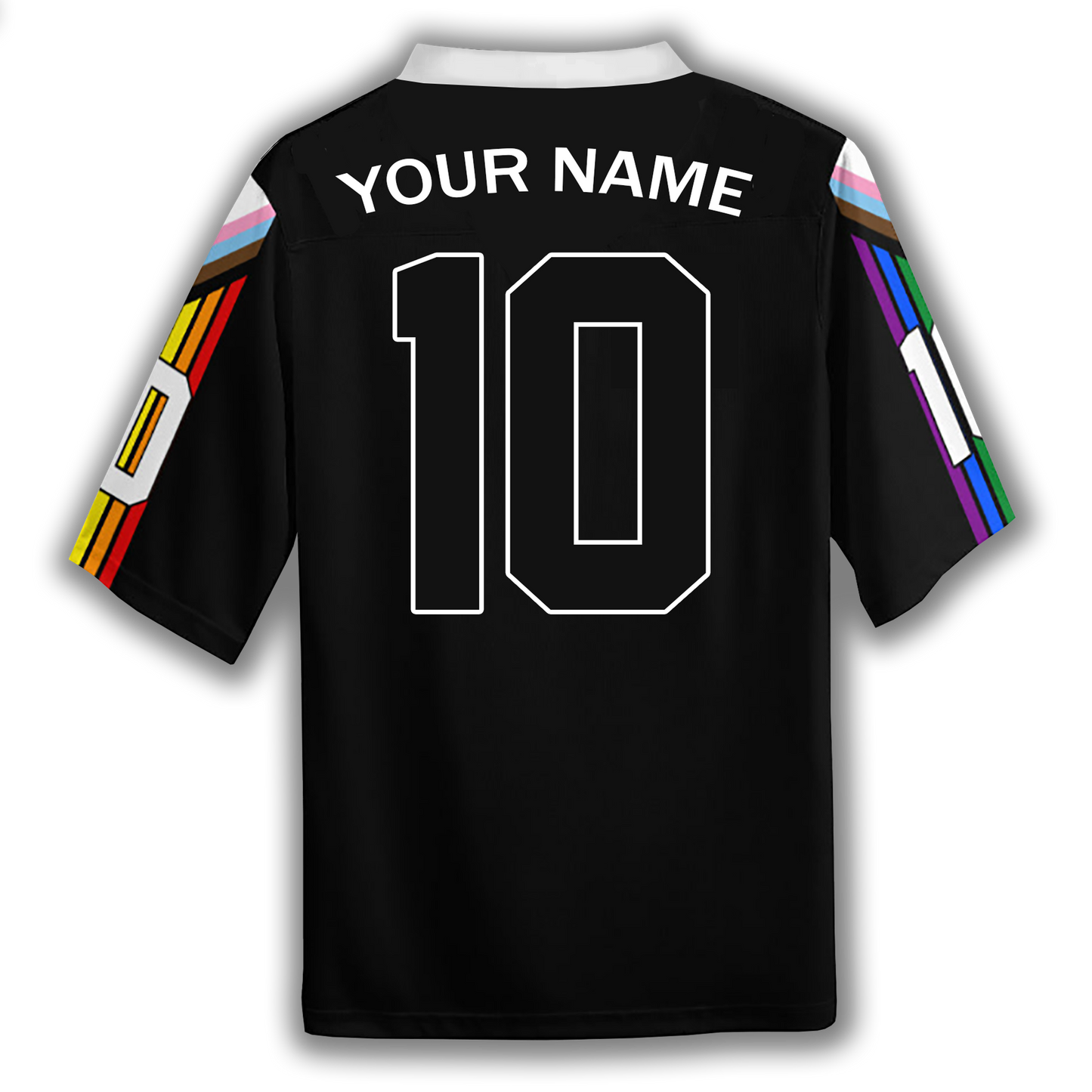 Progress Prididas Black Personalized Soccor Jersey