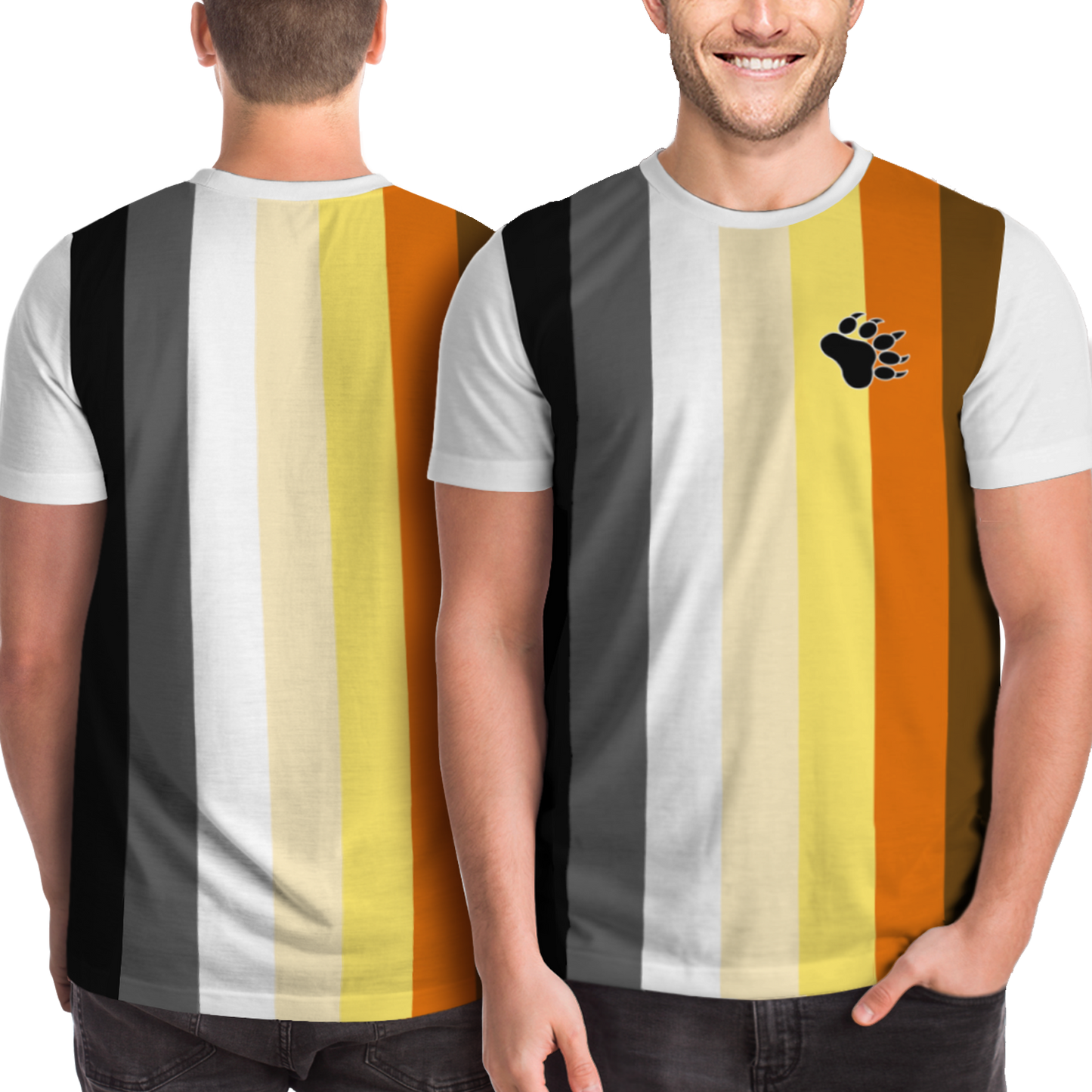 Bears Flag White T-Shirt