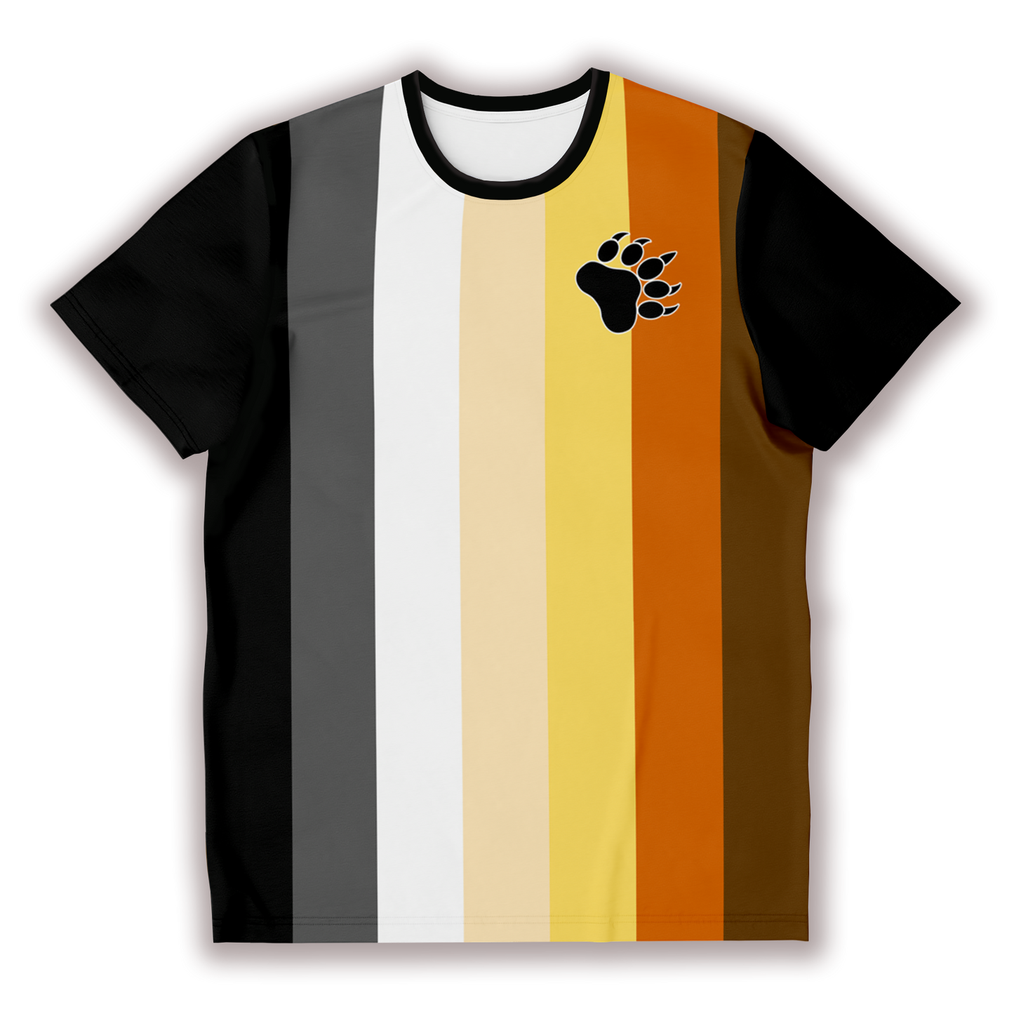 Bears Flag Black T-shirt