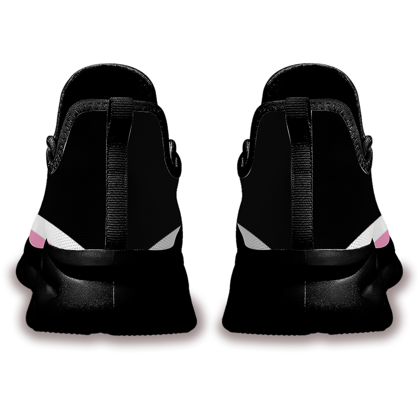 Progress Pride Black Sneakers