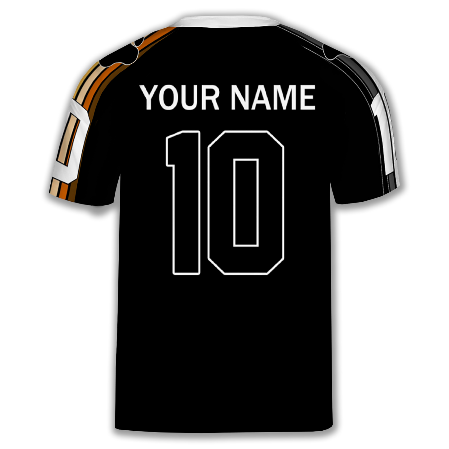 Bears Prididas Personalized Black Rugby Jersey