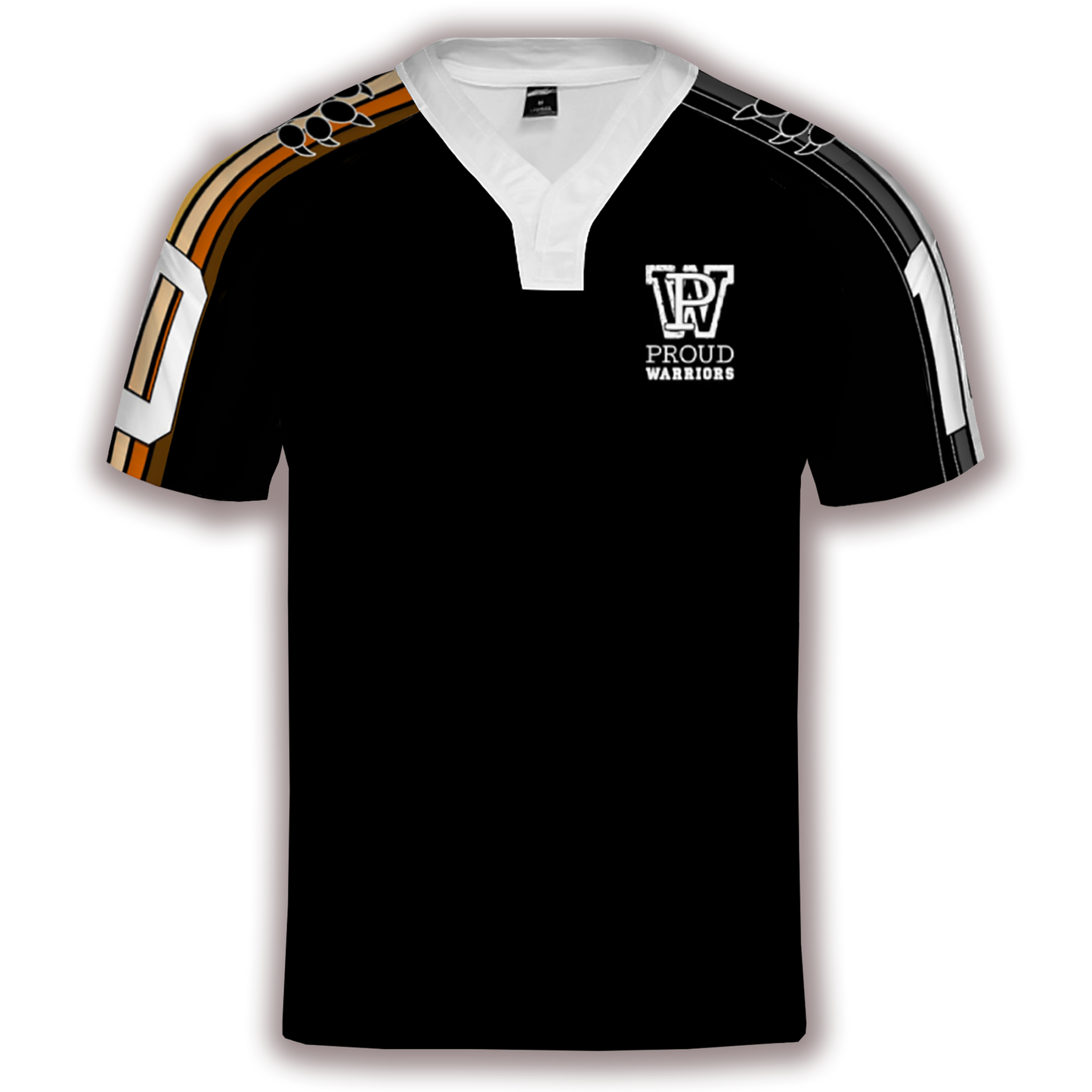 Bears Prididas Personalized Black Rugby Jersey